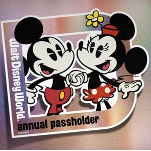 Disney Annual Passholder 50th Anniversary EARidescent Magnet